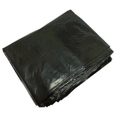 Мешки для мусора на 120 л Стандарт черные (ПВД, 25 мкм, в пачке 50 шт, 70×110 см)