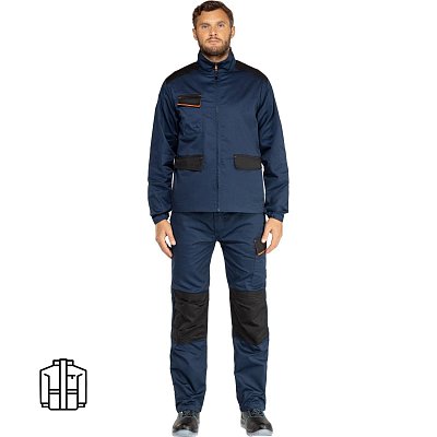 Куртка летняя муж MACH1 Range цв. cиний/оранж, р. XXL(арт. M1VE2BMXX)