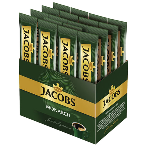 Кофе растворимый JACOBS MONARCH (Якобс Монарх), сублимированный, 1.8 г, пакетик