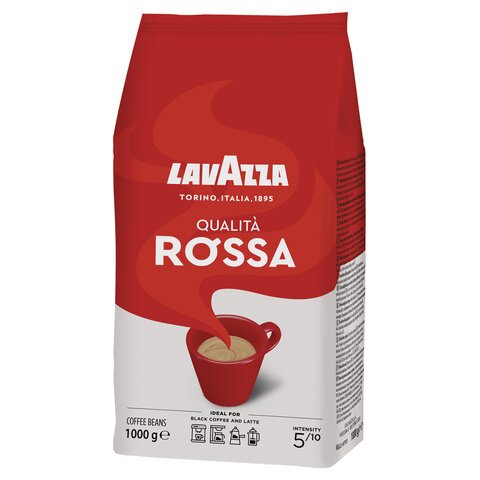 превью Кофе в зернах LAVAZZA «Rossa», 1000 г, вакуумная упаковка