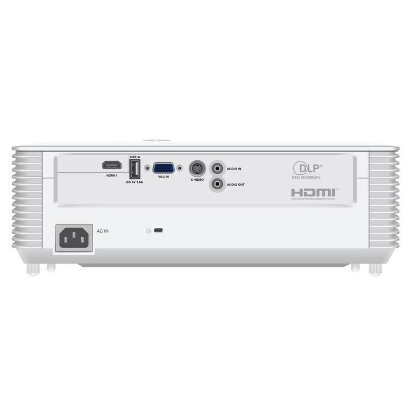 Проектор Exell EXD201W, 3800 lm, 1280×800, 30000:1, HDMI, VGA