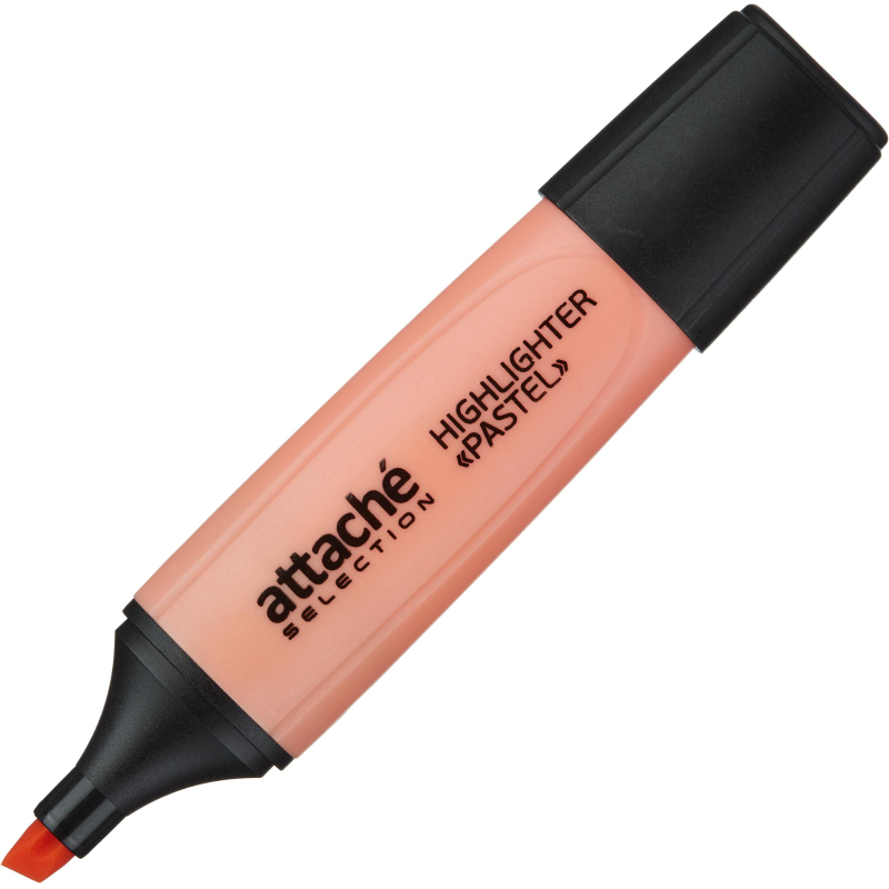 Маркер выделитель текста Attache Selection Pastel 1-5 мм оранжевый .