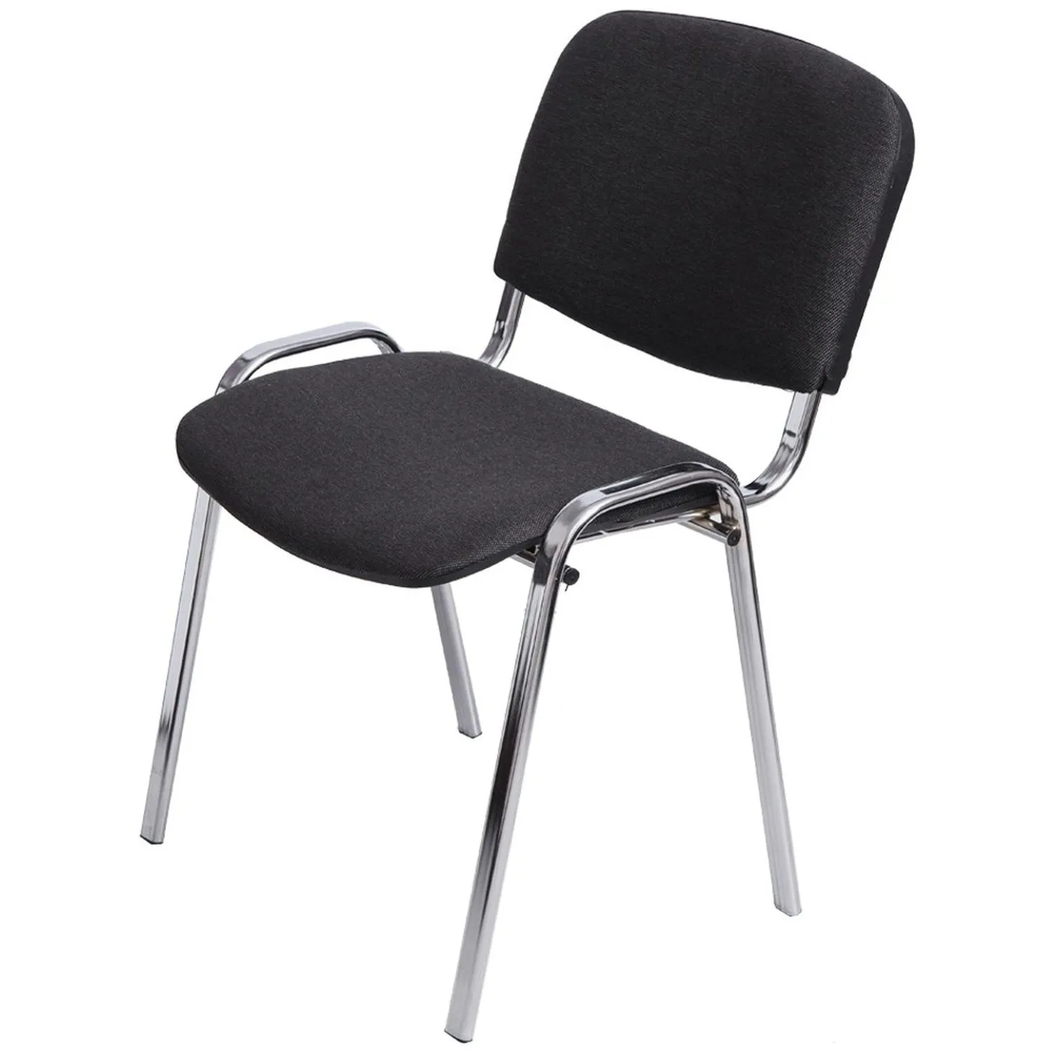 Стул офисный Easy Chair Изо серый (ткань, металл) (1397326)