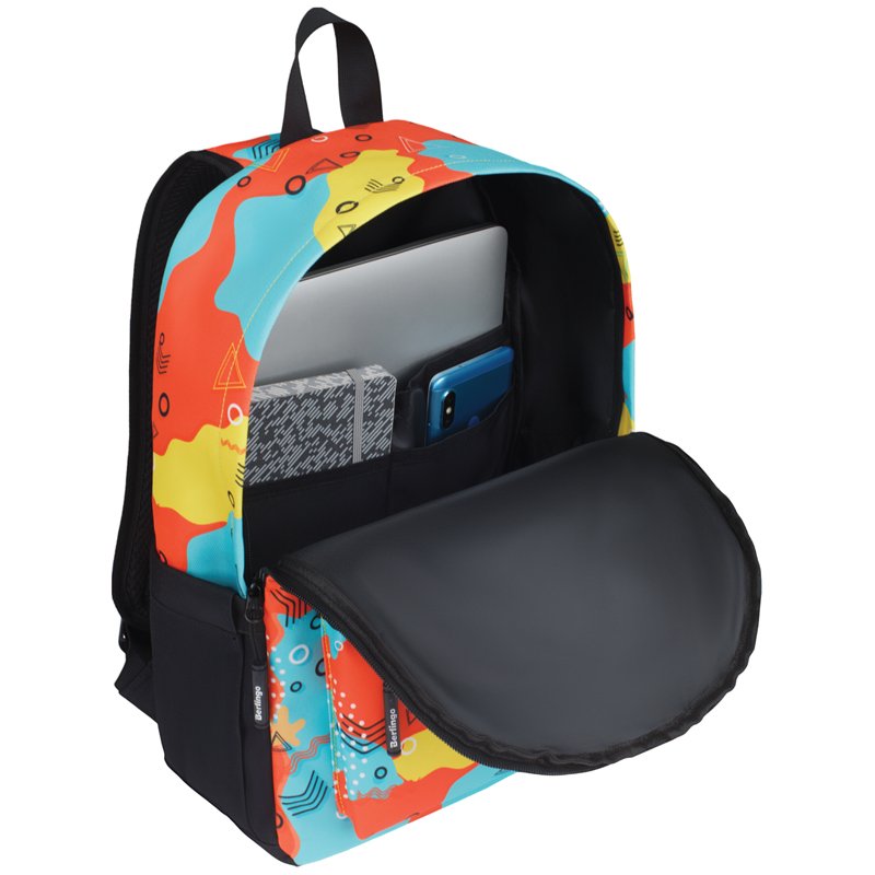 Рюкзак Berlingo Casual «Memphis» 39.5×27×13см, 1 отделение, 3 кармана, уплотненная спинка