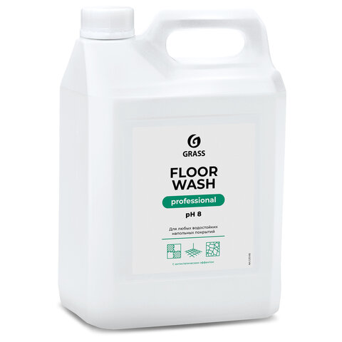 Средство для мытья пола 5.1 кг GRASS FLOOR WASH, нейтральное, низкопенное, концентрат
