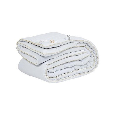 Одеяло Селена Gold line 140×205 см полиэфирное волокно-овечья шерсть/микрофибра