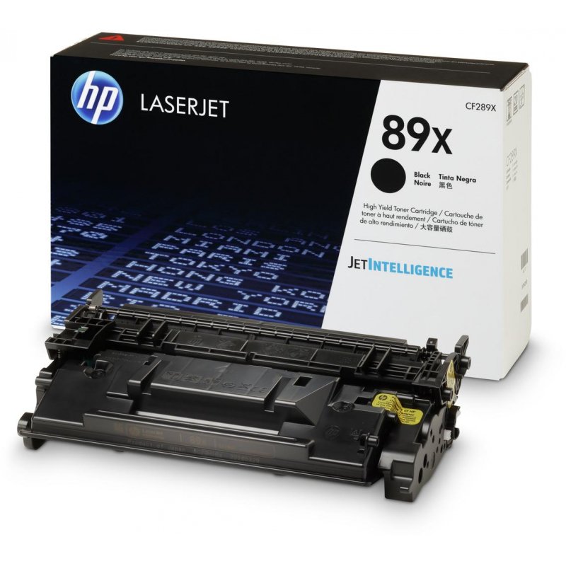 Тонер-картридж HP 89X CF289X черный повышенной емкости оригинальный