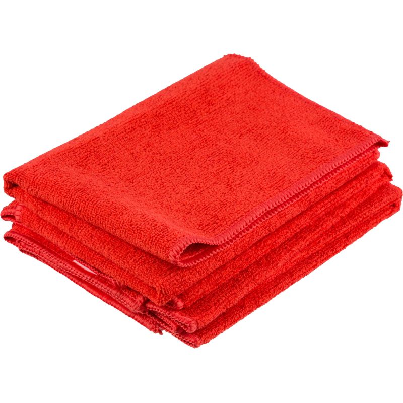 Салфетки хозяйственные Luscan Professional 300г/м2 40×40см 3шт/уп красные