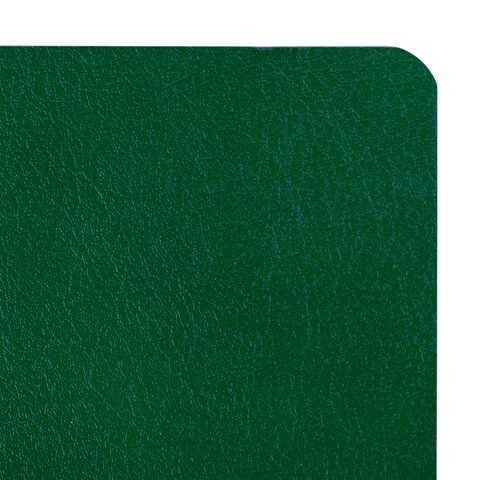 Блокнот А5 (130×210 мм), BRAUBERG ULTRA, под кожу, 80 г/м2, 96 л., клетка, темно-зеленый