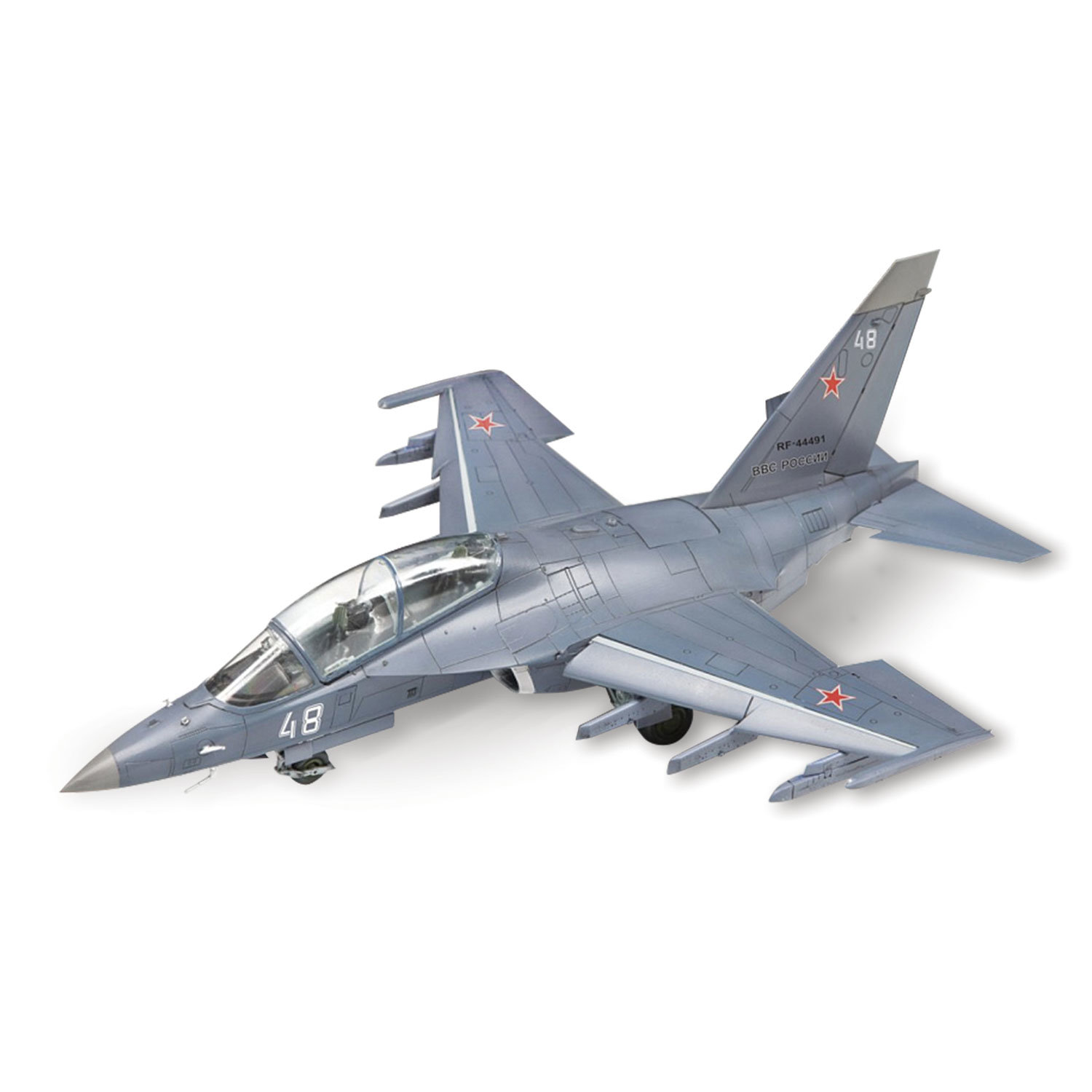 Модель для склеивания САМОЛЕТ Штурмовой российский Як-130, масштаб 1:48, ЗВЕЗДА