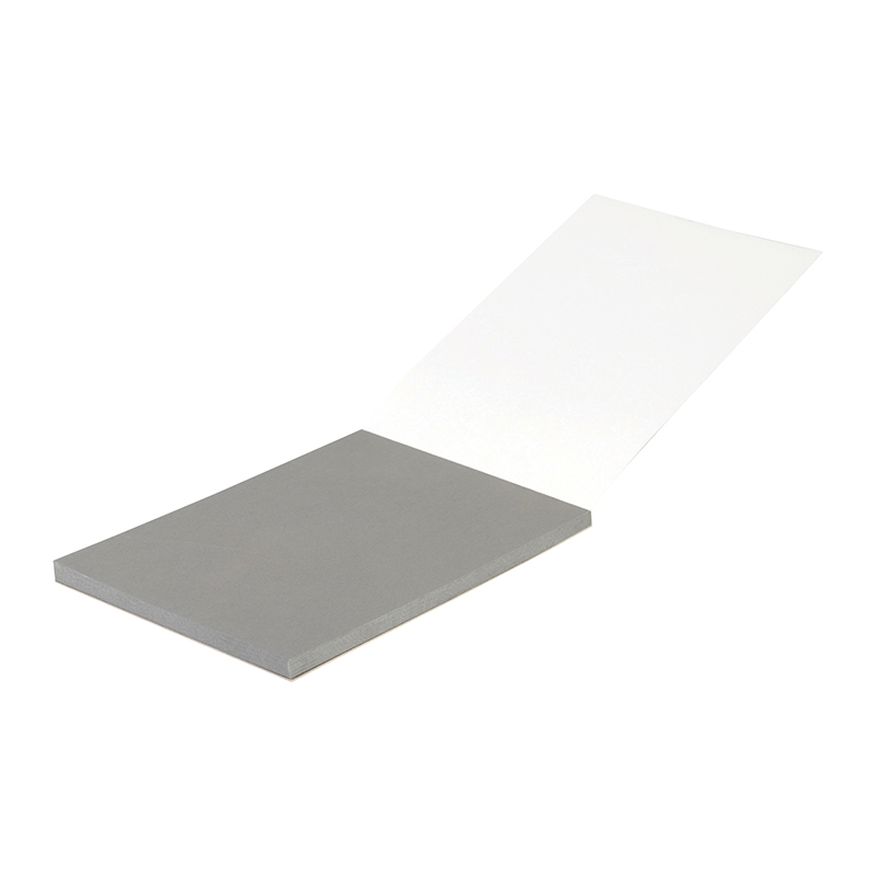 Скетчбук - альбом для смешанных техник 30л., А4, на склейке Clairefontaine «Paint'ON Grey», 250г/м2, серый