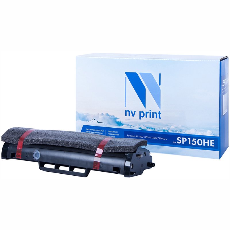 превью Картридж совм. NV Print SP150HE черный для Ricoh SP-150/150SU/150W/150SUw (1500стр)