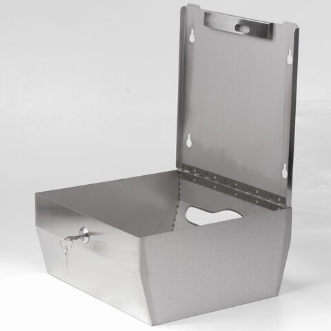 Диспенсер для полотенец LAIMA PROFESSIONAL INOX, (Система H3), V (ZZ), нержавеющая сталь, матовый, 605696