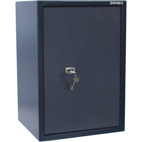 Сейф BRABIX «КМ-620Т»620×430х375 мм35 кгключевой замок + полкатрейзеркрепление к стене291167
