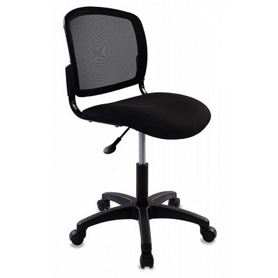 Кресло офисное CH-1296NX черное (ткань/сетка/пластик)