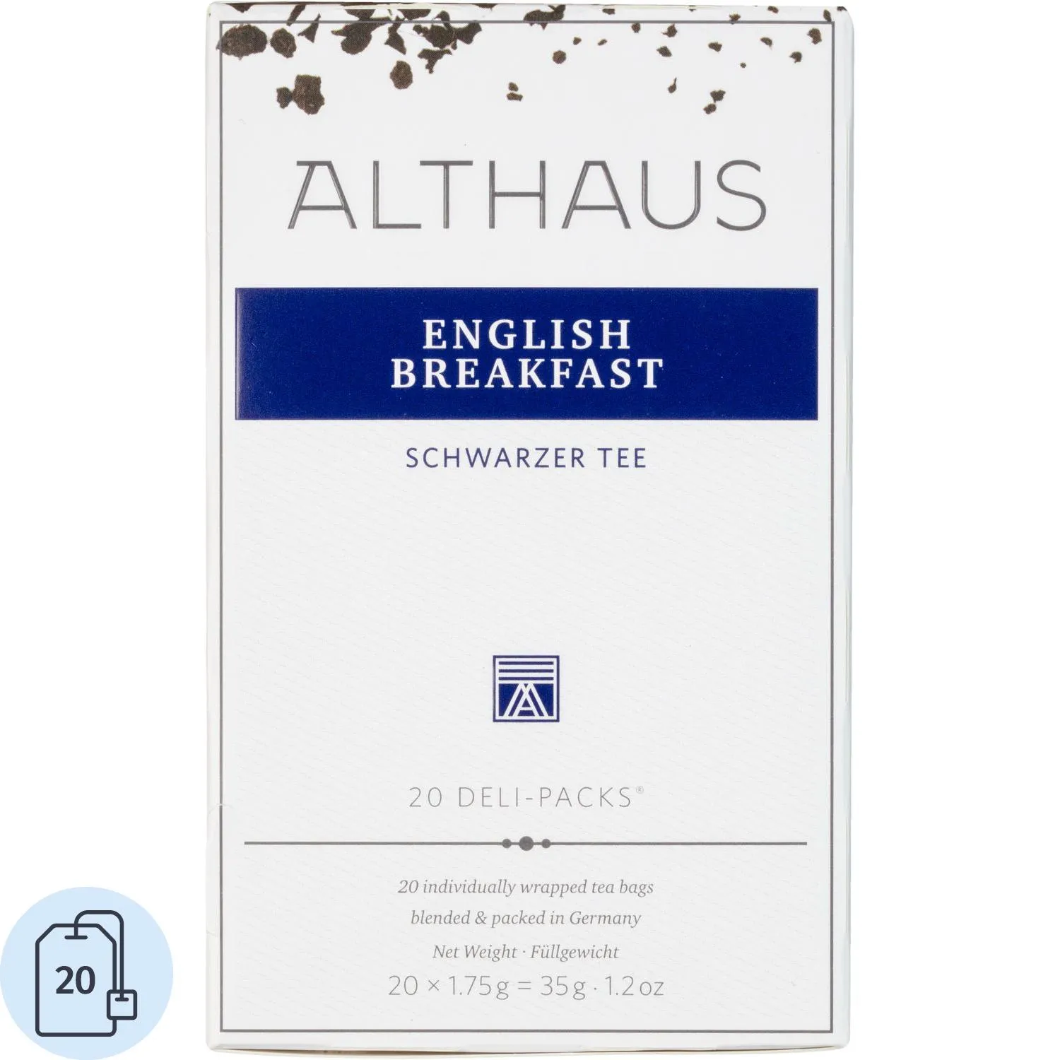 Чай чёрный Althaus Deli Packs English Breakfast 20 пакетиков
