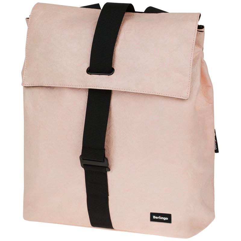 превью Рюкзак Berlingo Trends «Eco pink» 36×28.5×13см, 1 отделение, тайвек