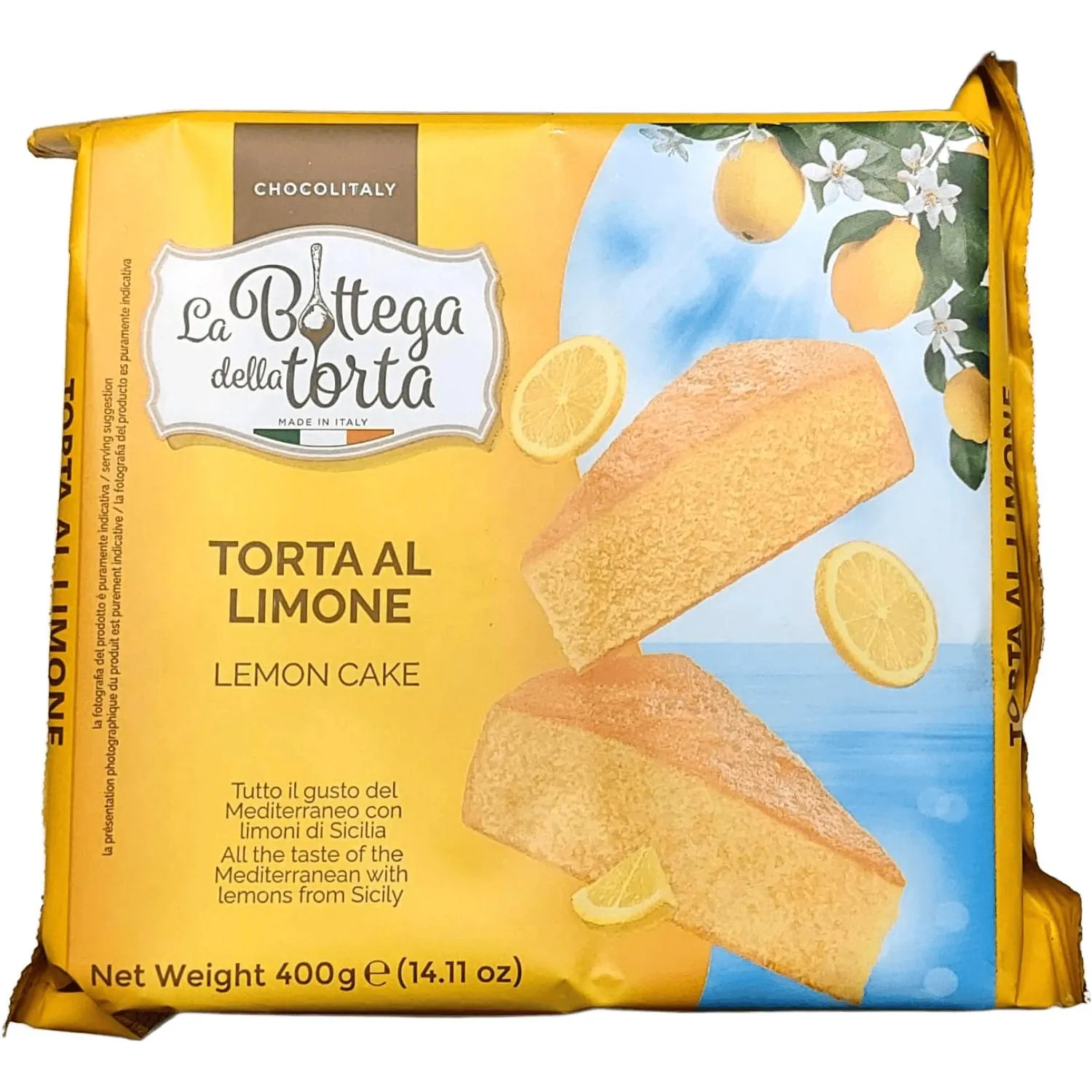 Торт La Bottega Della Torta лимонный 400 г