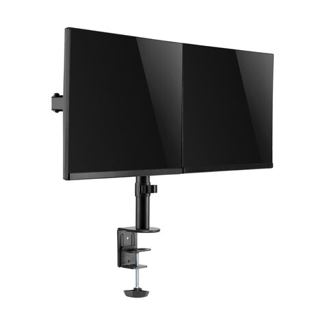 Кронштейн для двух мониторов настольный VESA 75×75, 100×100, 17«-32», до 16 кг, SONNEN STATIC