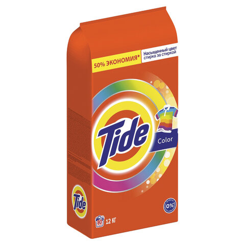Порошок стиральный автомат Tide Color для цветного белья 12 кг