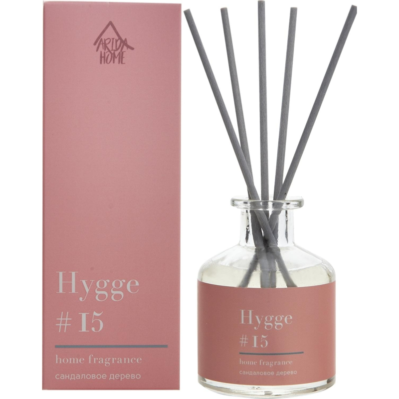 Аромадиффузор Аромат для дома Hygge 15 Сандаловое дерево 50 мл, АР 100-308