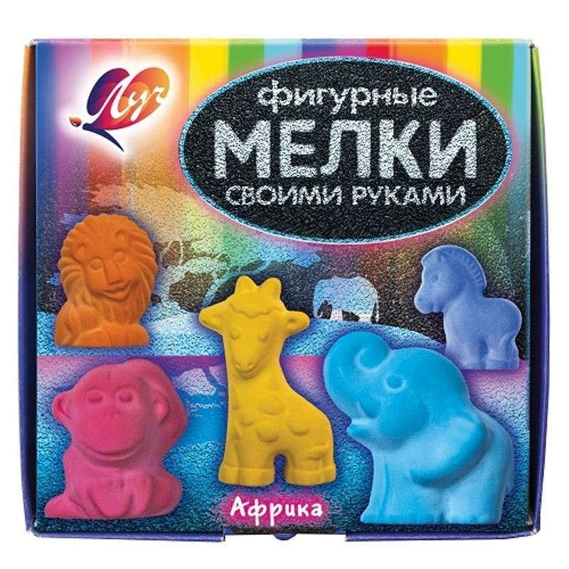 превью Набор для творчества Луч Фигурные мелки своими руками Африка