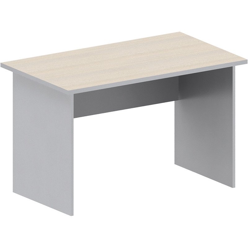превью Стол письменный Easy Standard 904003 (светлый дуб/серый, 1200×600×740 мм)