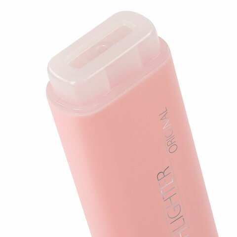 Текстовыделитель BRAUBERG «ORIGINAL PASTEL», ПАСТЕЛЬНЫЙ РОЗОВЫЙ, линия 1-5 мм