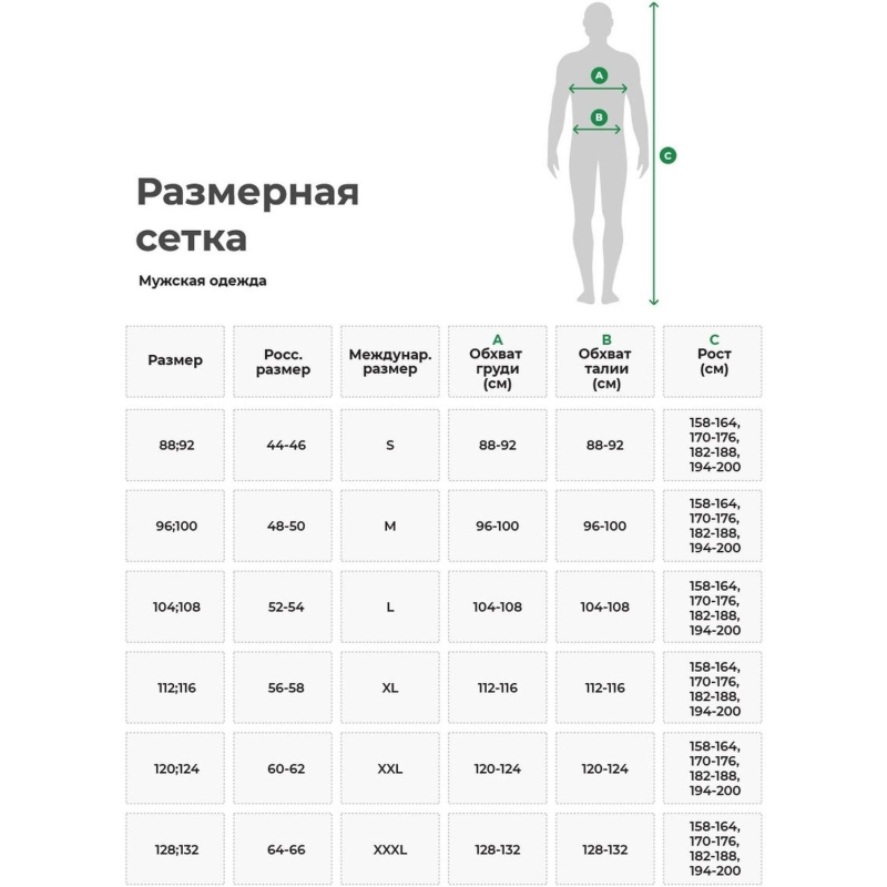 Костюм ШЕФ-ПОВАР муж, цв. бел/вас. (Кос801)(р.60-62) р.182-188