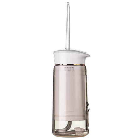 Ирригатор для полости рта REVYLINE RL 420, портативный, емкость резервуара 0.18 л, 2 насадки, белый