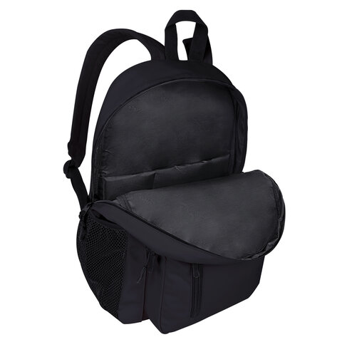 Рюкзак BRAUBERG ULTRA универсальный, карман-антивор, черный, 42×30х14 см