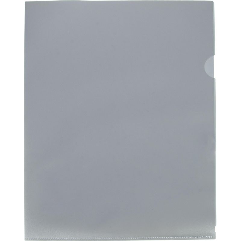 Папка уголок Attache Metallics А4 200мкм 4шт/уп (срн/зел/сер/син)