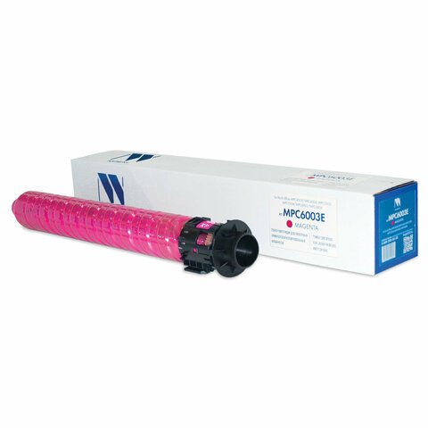 превью Картридж лазерный NV PRINT (NV-MPC6003EM) для Ricoh MP C4503SP/C4504SP/C4504ASP, пурпурный, ресурс 22500 страниц