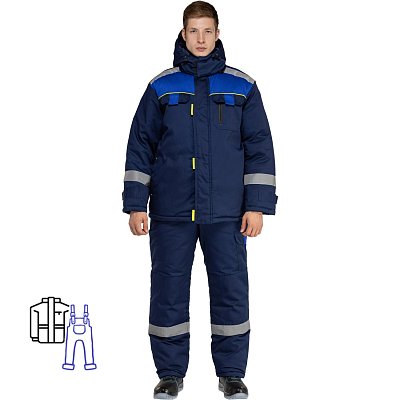 Костюм рабочий зимний муж. Бруклин СОП (КПК) 52-54 (104-108)/170-176