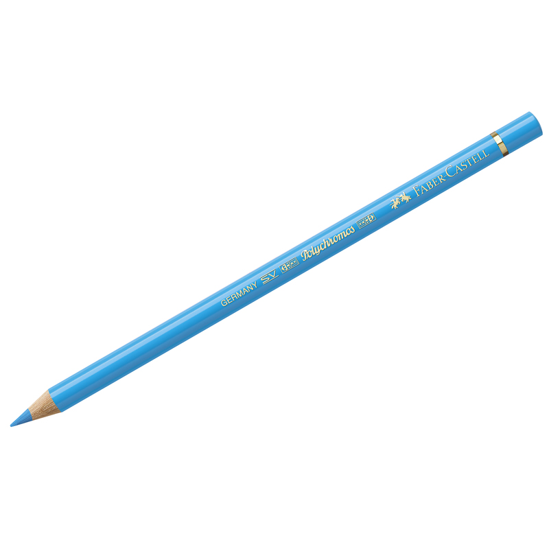превью Карандаш художественный Faber-Castell «Polychromos», цвет 145 светло-синий