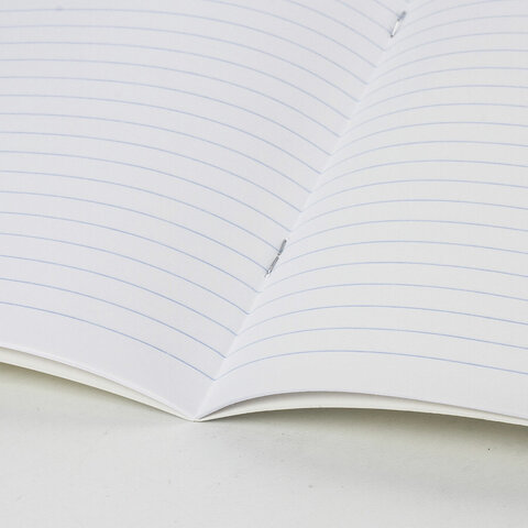 Тетрадь обложка пластик (прозрачный) 24 л., линия, BRAUBERG «Smart Cover», ЗЕЛЕНАЯ