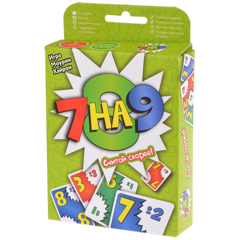 Игра настольная «7 на 9», 2-е издание, Magellan