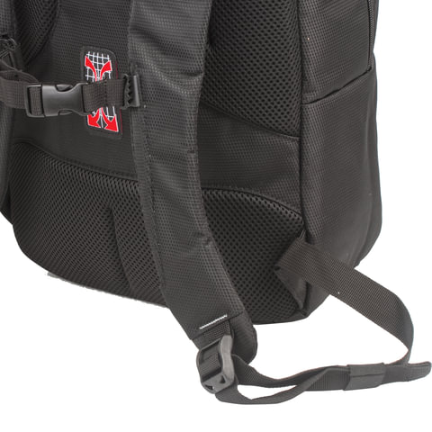 Рюкзак B-PACK «S-04» (БИ-ПАК) универсальный, с отделением для ноутбука, влагостойкий, черный, 45×29×16 см