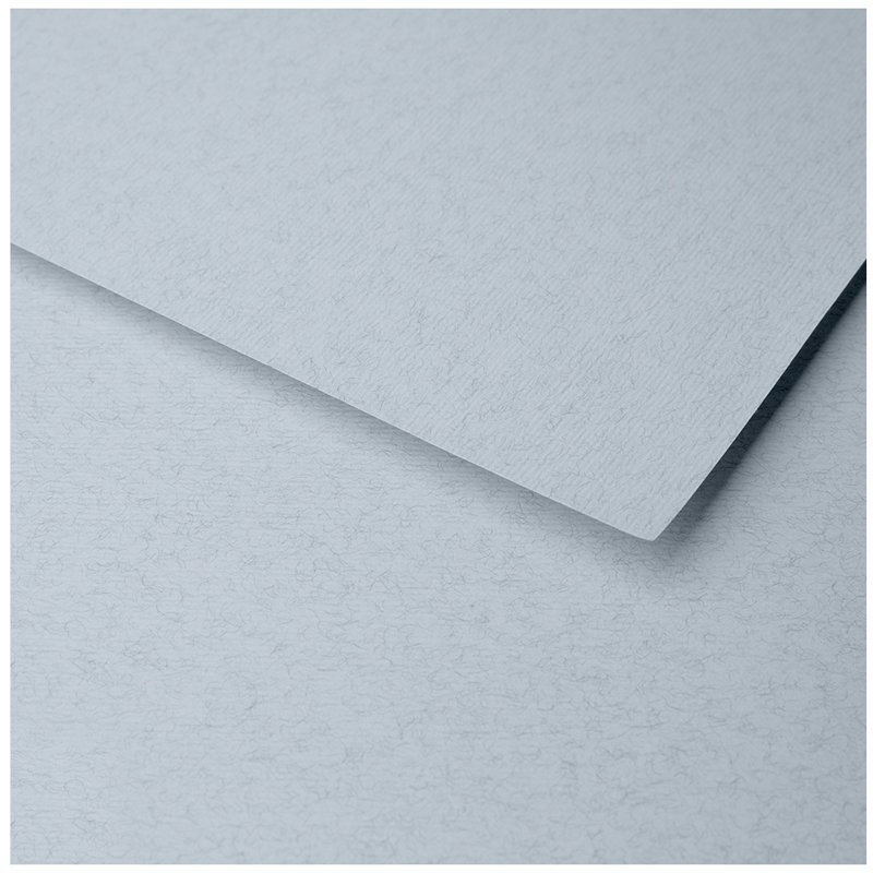 Бумага для пастели 25л. 500×650мм Clairefontaine «Ingres», 130г/м2, верже, хлопок, мраморный синий