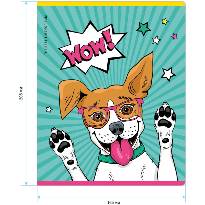 Тетрадь 48л., А5, клетка ArtSpace «Питомцы. Comic animals», эконом