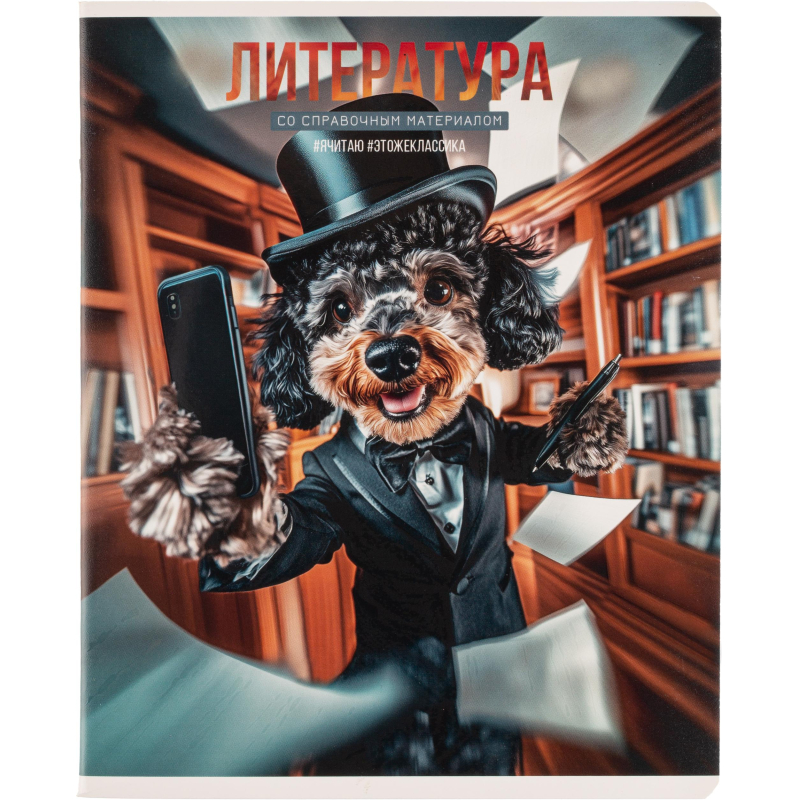Тетрадь предметная СЕЛФИ, набор 12шт., А5+, клетка/линия/71451