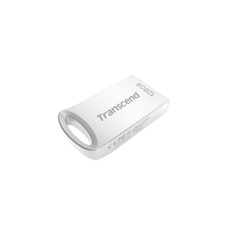 Флеш-память Transcend JetFlash 710, 128Gb, USB 3.1 G1, сереб, TS128GJF710S