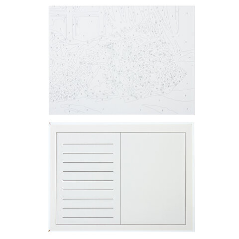 Картина по номерам 15×20 см, ЮНЛАНДИЯ «Котёнок», на холсте, акрил, кисти