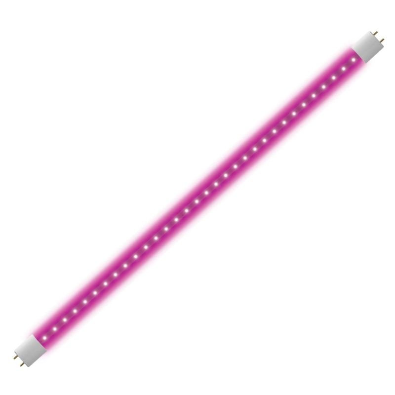 Фитолампа Uniel LED-T8-9W/SPSB/G13/CL PLP30WH форма T8, прозрачная