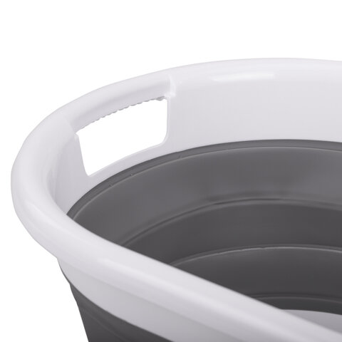 Таз складной силиконовый 26 литров 54.5×39.5 см для дома и дачиLAIMA Home608670