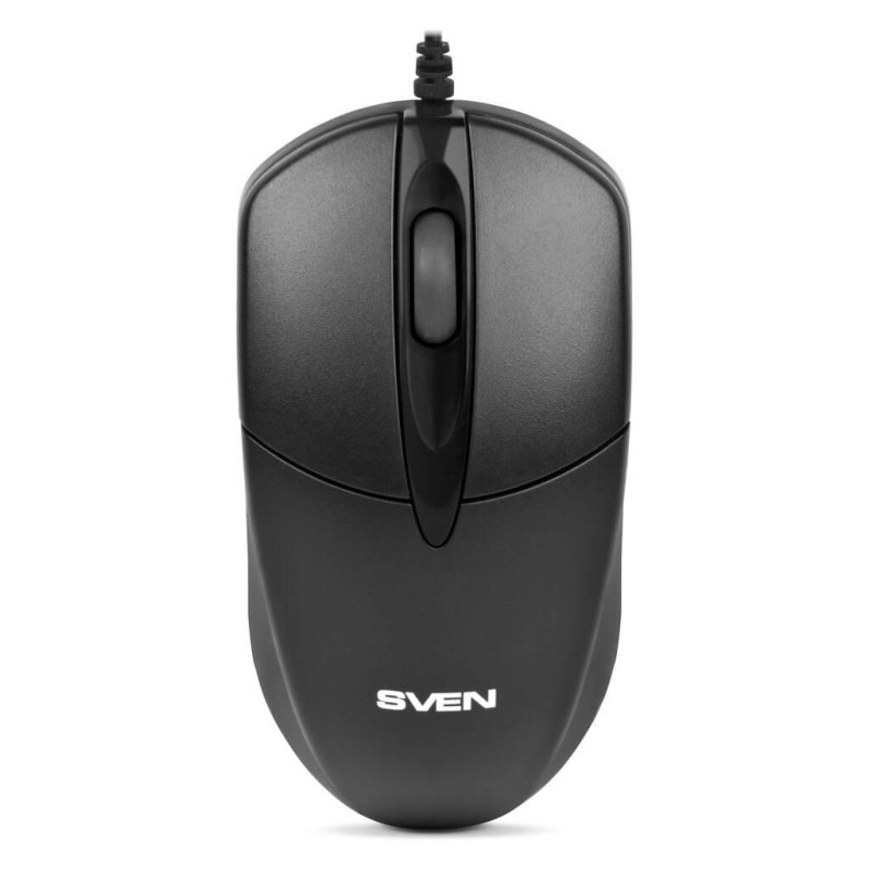 Мышь компьютерная Sven Мышь RX-112 USB черная (SV-03200112UB)
