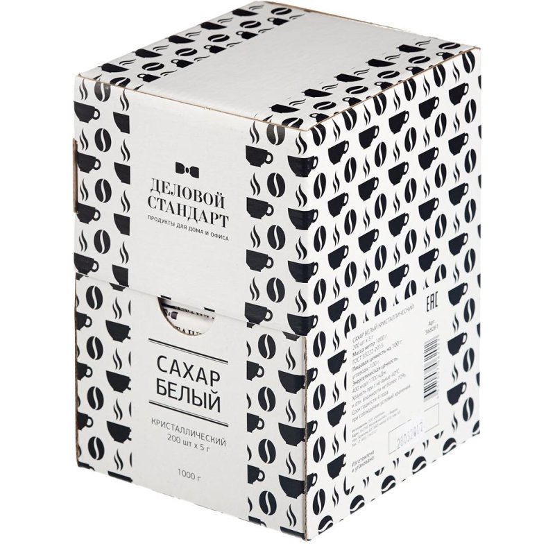 Сахар в стиках Деловой стандарт 5 гр (200 шт/уп. )