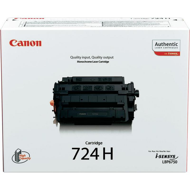 превью Картридж лазерный Canon Cartridge 724H (3482B002) чер. пов. емк. дл... 