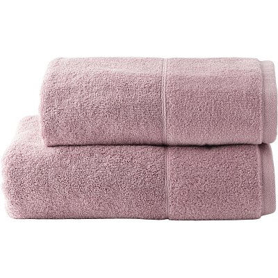 Набор полотенец махровых 2 шт (50×80.70×130)HOME COLLECTION, светло-лиловый