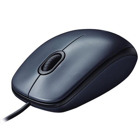 Мышь компьютерная Logitech Mouse M90 Black USB (910-001794)